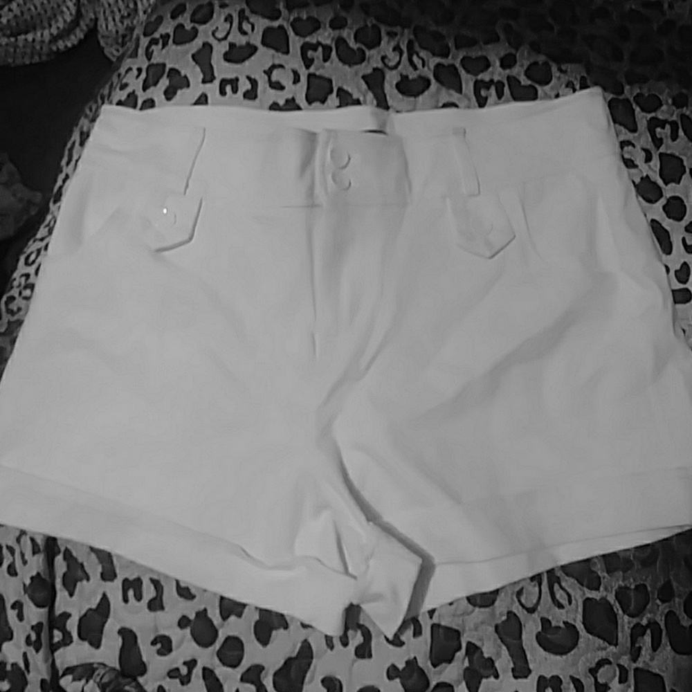 White shorts